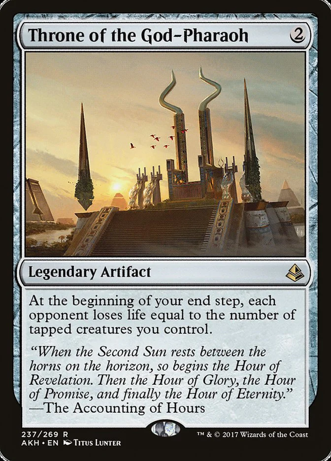 Throne of the God Pharaoh 237 (Amonkhet)