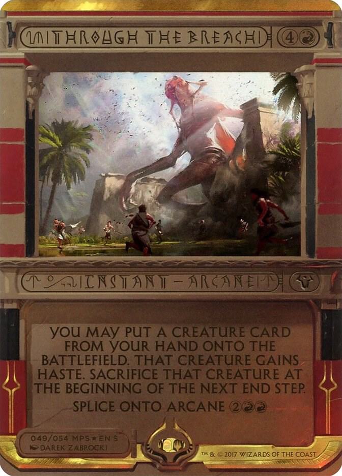 Through the Breach 49/54 (Masterpiece Series: Amonkhet Invocations)  - Foil