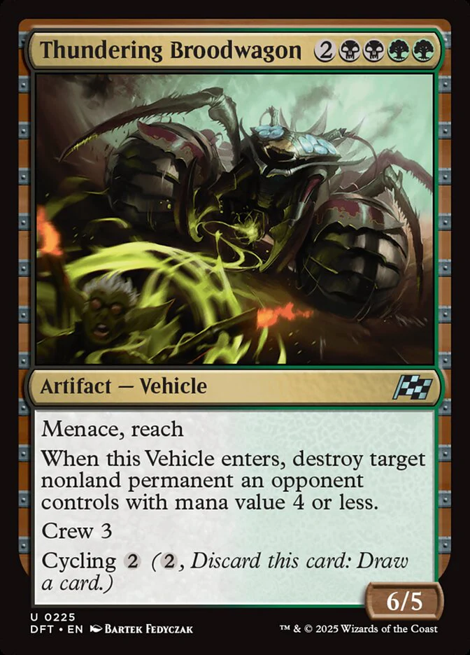 Thundering Broodwagon 225/291 (Aetherdrift)