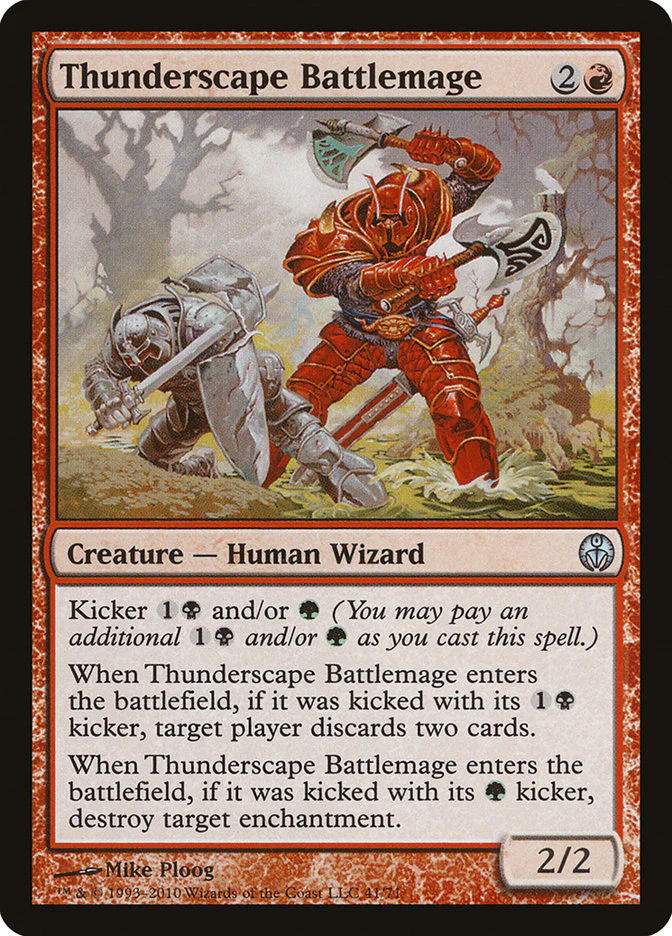 Thunderscape Battlemage 41/71 (Duel Decks: Phyrexia vs. the Coalition)