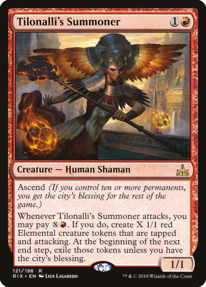 Tilonalli's Summoner 121/196 (Rivals of Ixalan)