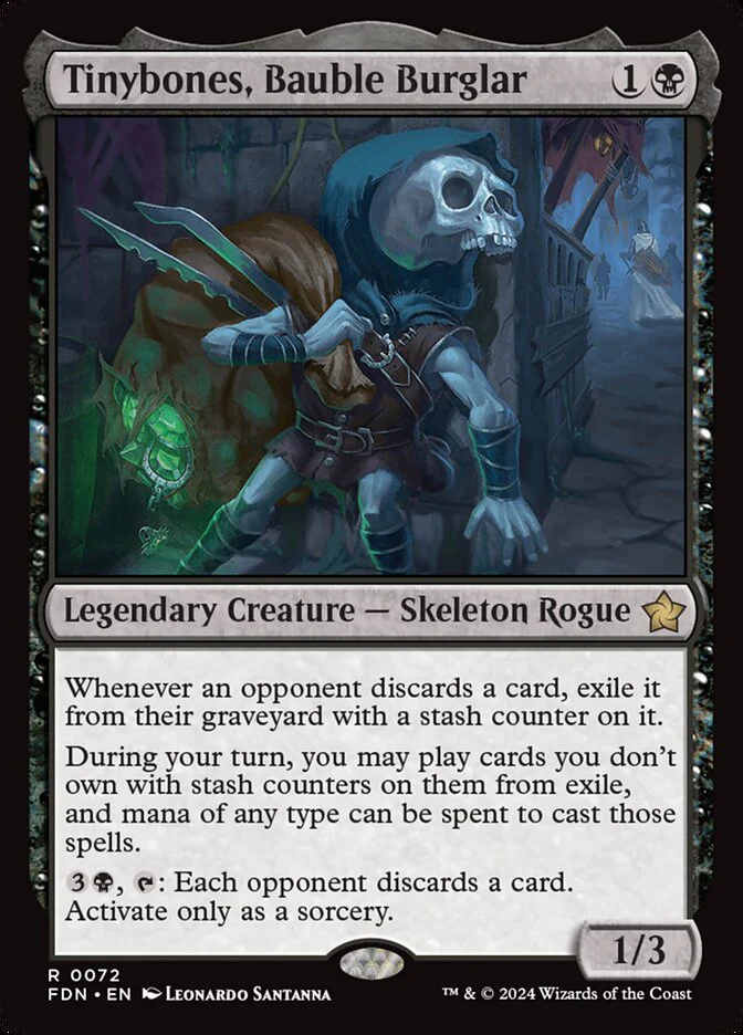 Tinybones, Bauble Burglar 72/291 (Foundations)