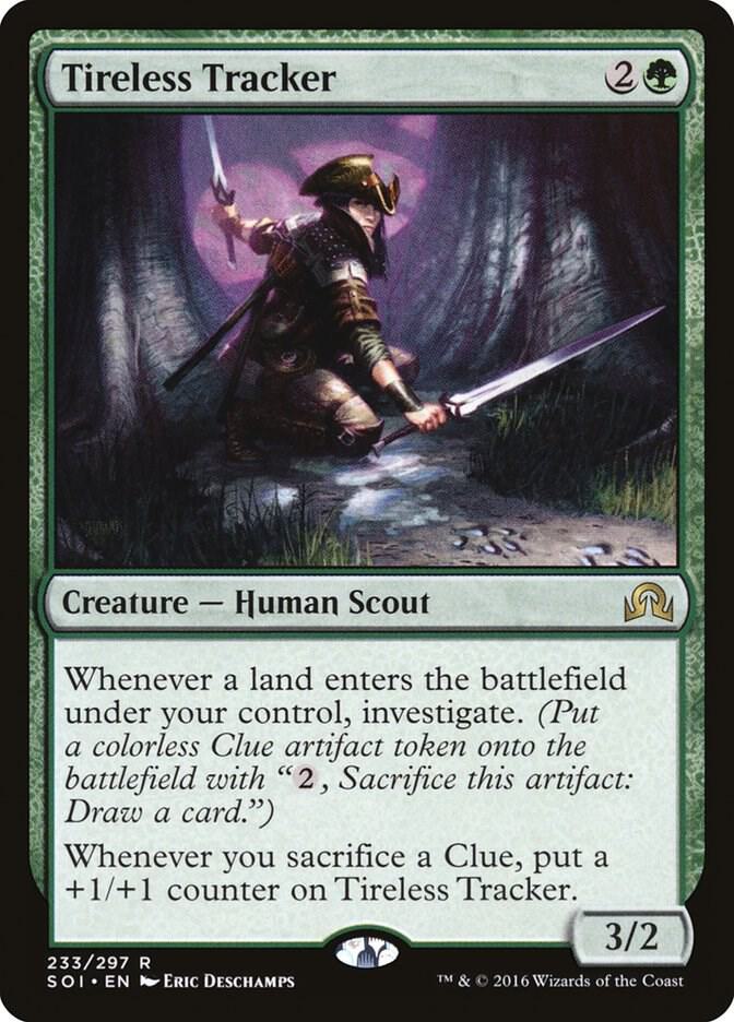 Tireless Tracker 233/297 (Shadows over Innistrad)