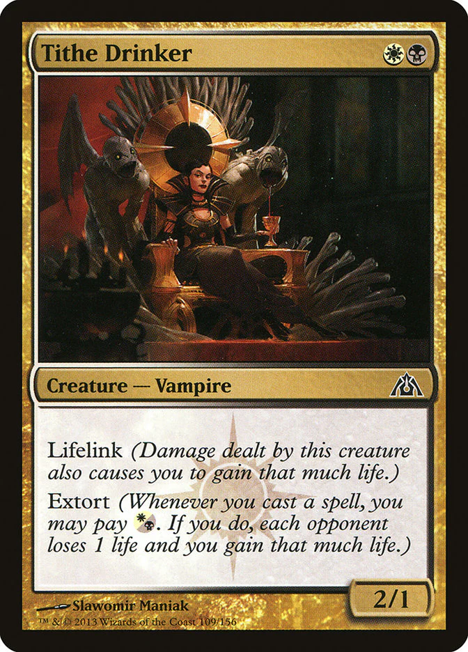 Tithe Drinker 109/156 (Dragon's Maze)