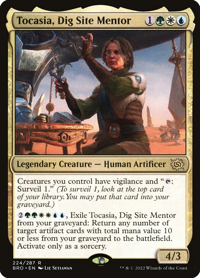 Tocasia, Dig Site Mentor 224/287 (The Brothers' War)