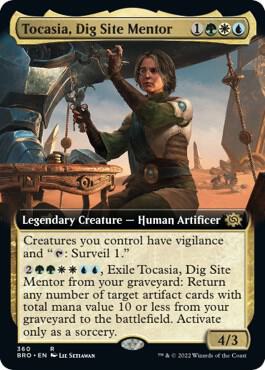 Tocasia Dig Site Mentor Extended Art 360/287 (The Brothers' War)