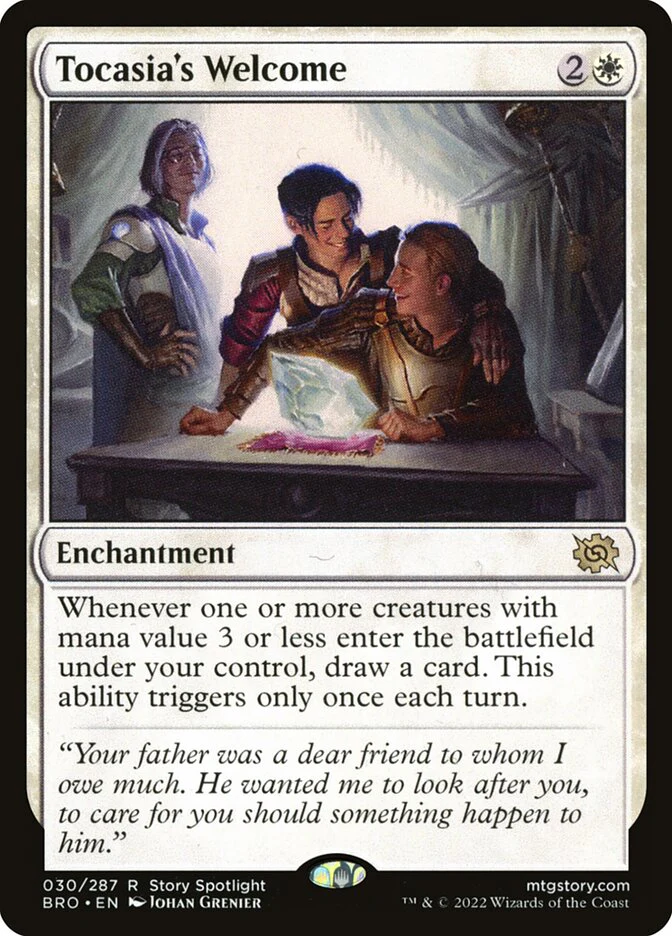 Tocasia's Welcome 30/287 (The Brothers' War)