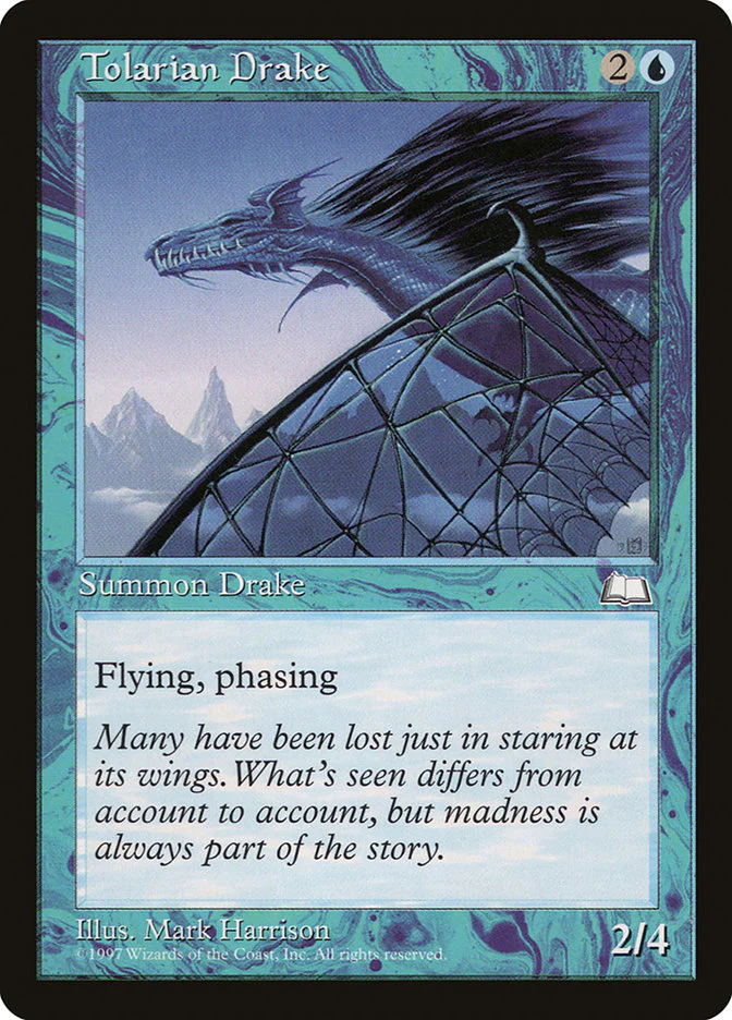Tolarian Drake 55/167 (Weatherlight)