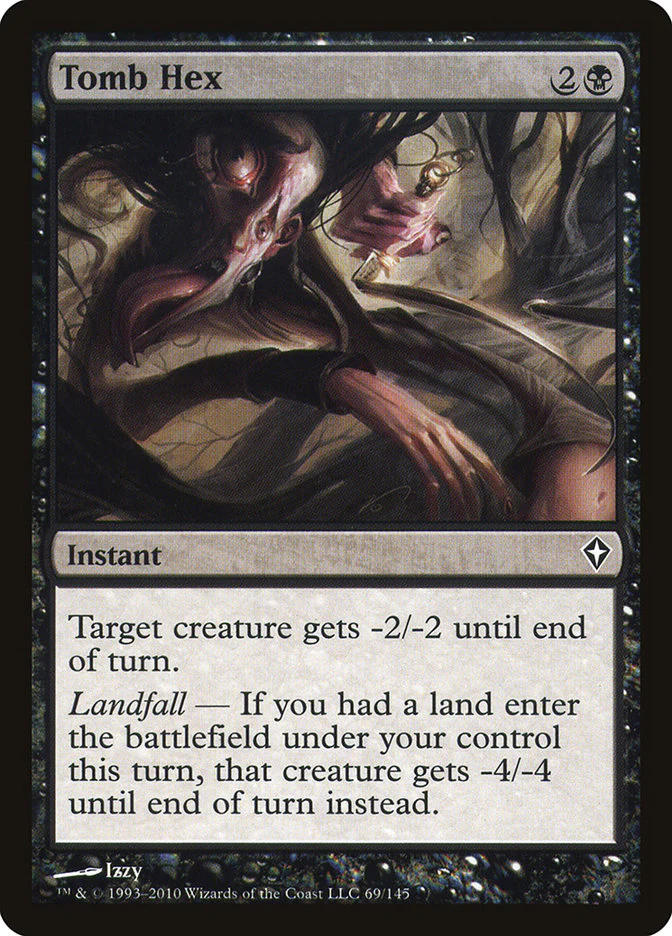 Tomb Hex 69/145 (Worldwake)  - Foil