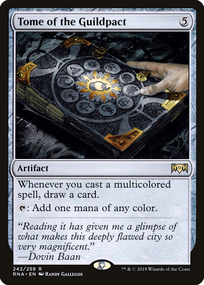 Tome of the Guildpact 242/259 (Ravnica Allegiance)