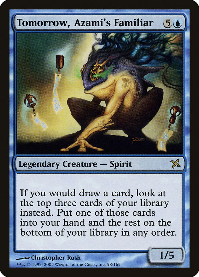 Tomorrow, Azami's Familiar 58/165 (Betrayers of Kamigawa)