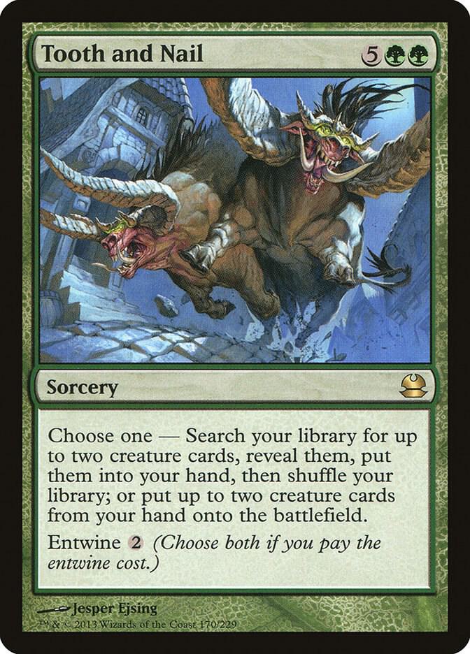 Tooth and Nail 170/229 (Modern Masters)