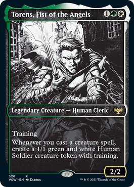Torens Fist of the Angels Showcase 328/277 (Innistrad: Crimson Vow)