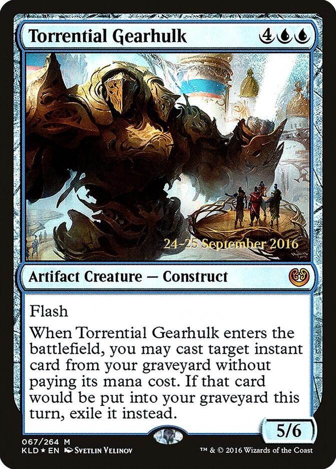 Torrential Gearhulk 67s/83 (Prerelease Cards)  - Foil