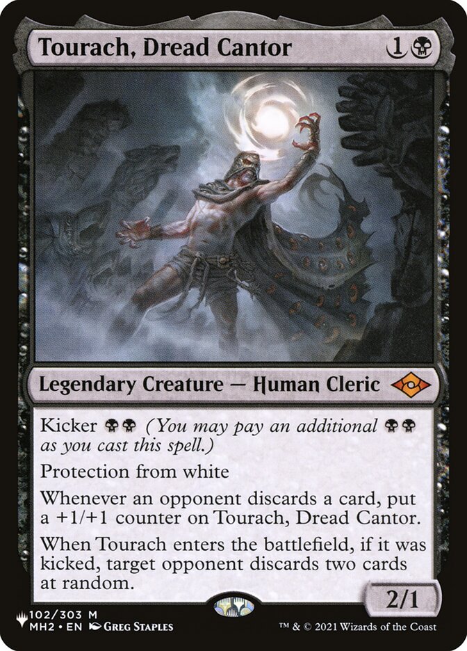 Tourach, Dread Cantor MH2-102/5075 (The List Reprints)