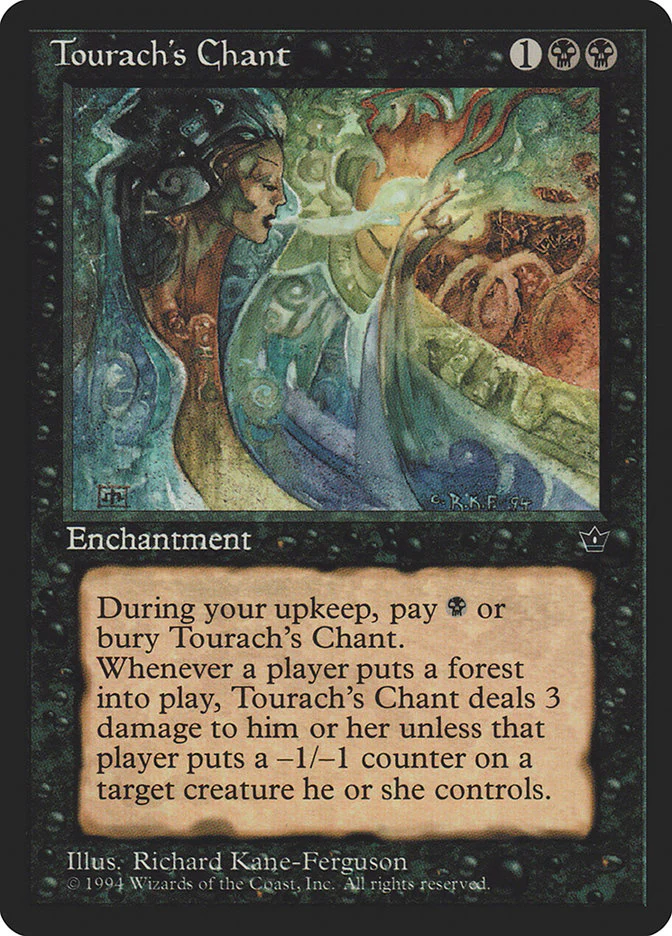Tourach's Chant 47/187 (Fallen Empires)