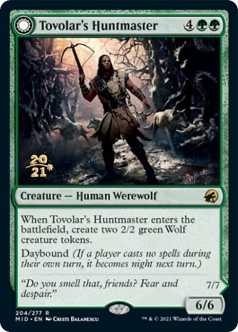 Tovolars Huntmaster 204s/171 (Prerelease Cards)  - Foil