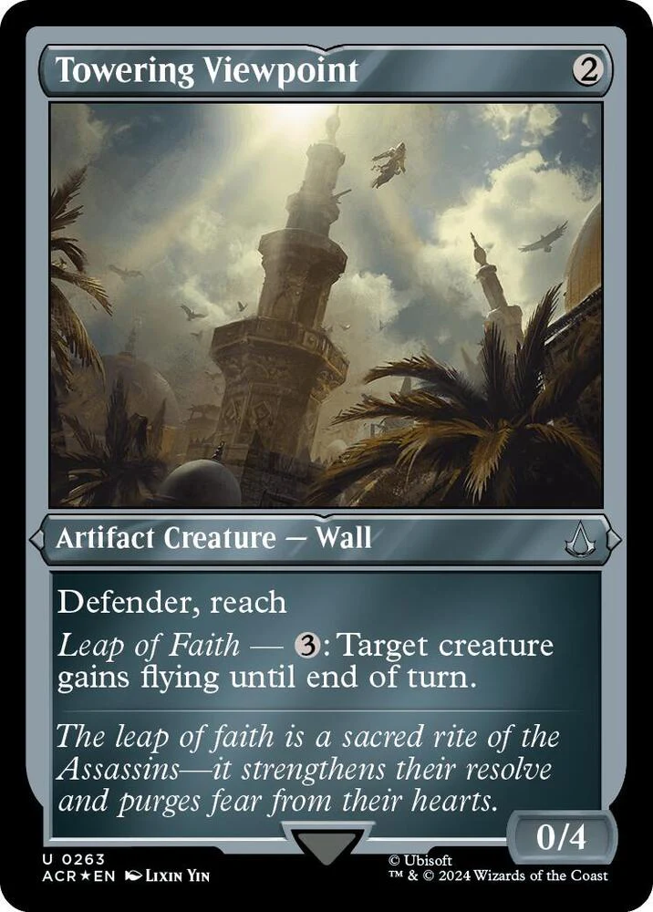 Towering Viewpoint 263 (Universes Beyond: Assassin's Creed)  - Etched Foil