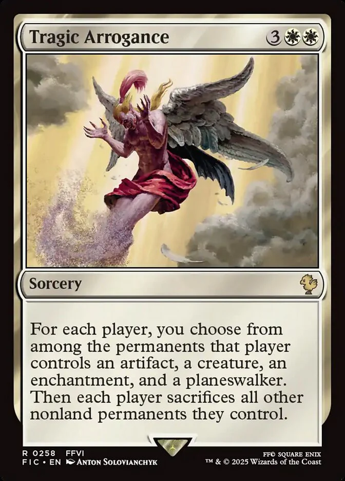 Tragic Arrogance 258/100 (Commander: FINAL FANTASY)