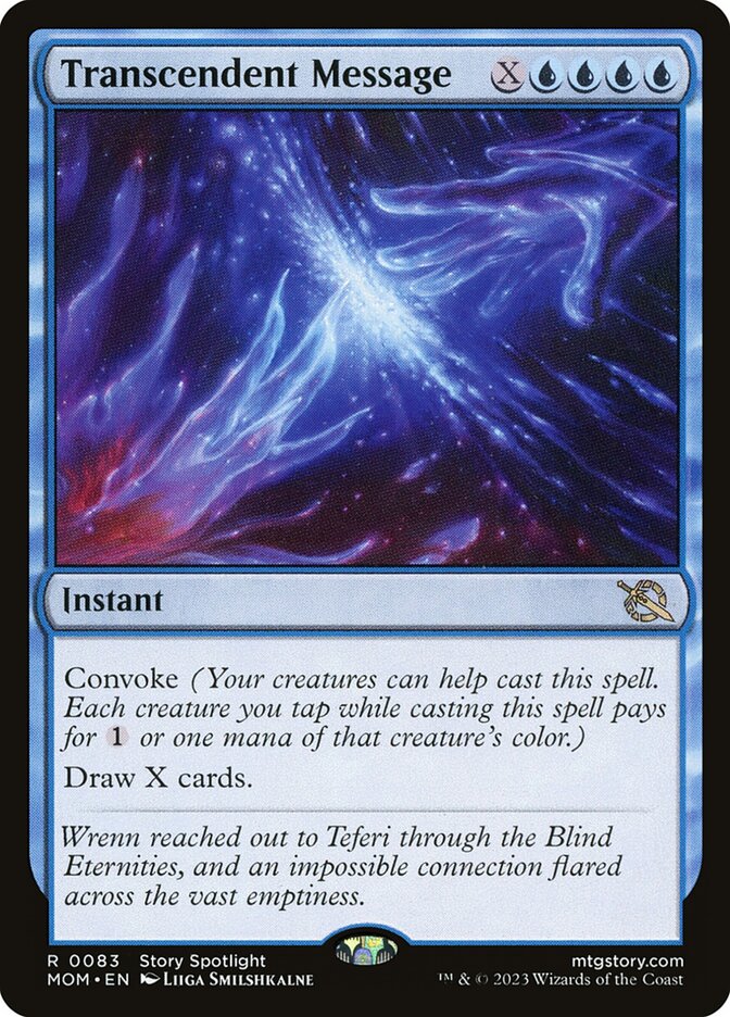 Transcendent Message 83/291 (March of the Machine) - Foil
