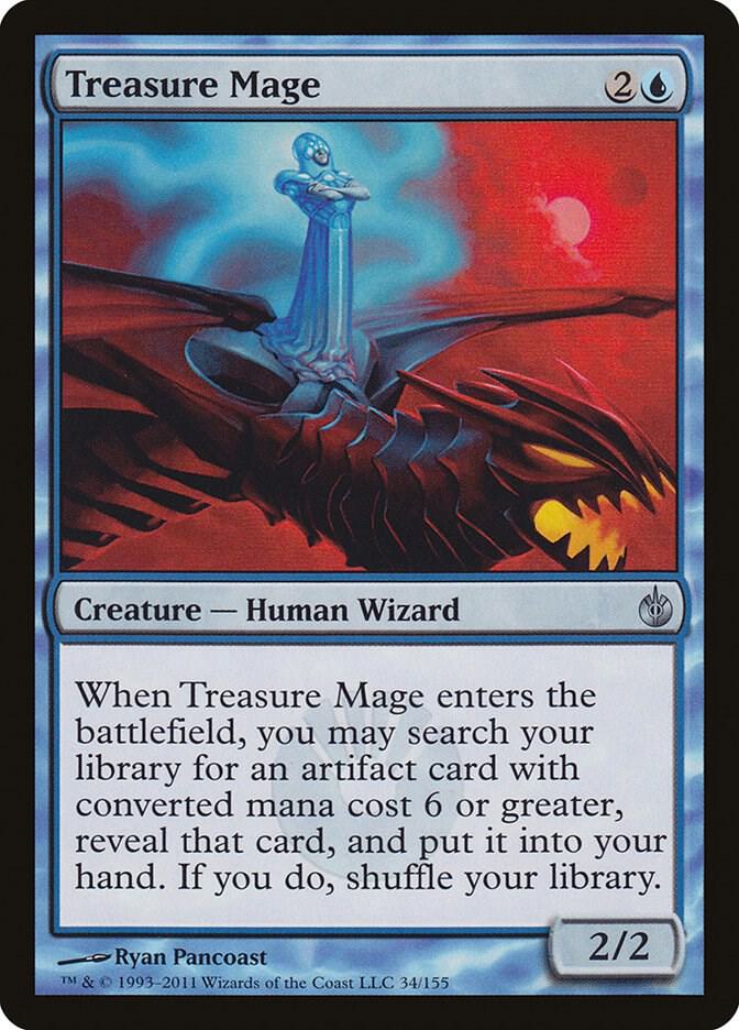 Treasure Mage 34/155 (Mirrodin Besieged)