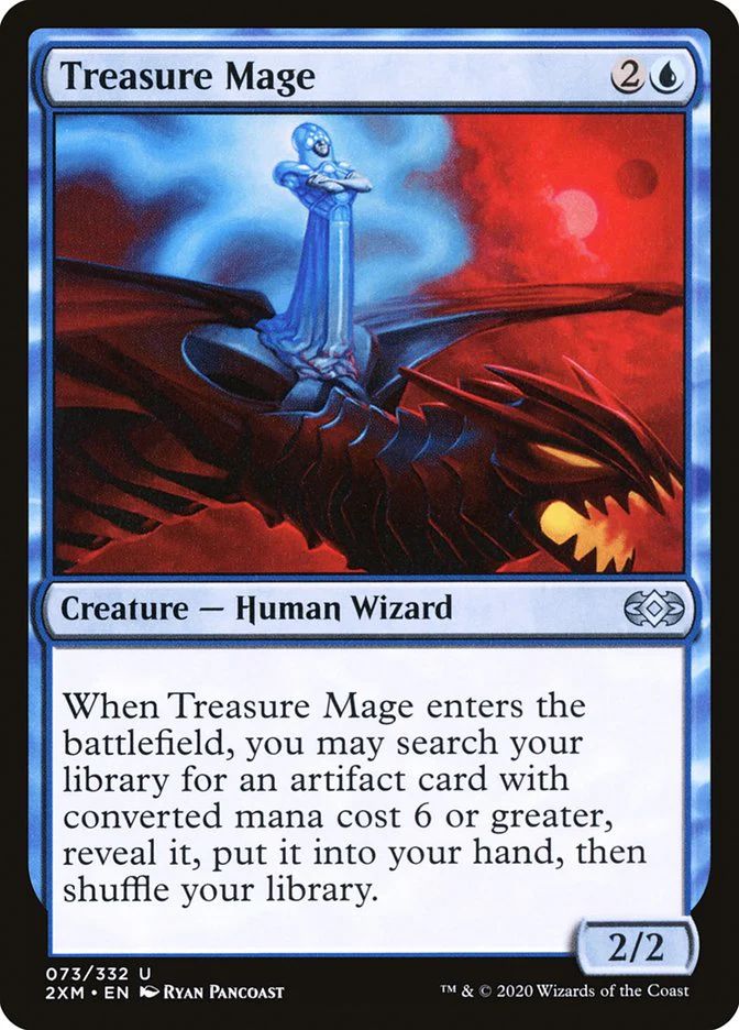 Treasure Mage 73/332 (Double Masters)  - Foil