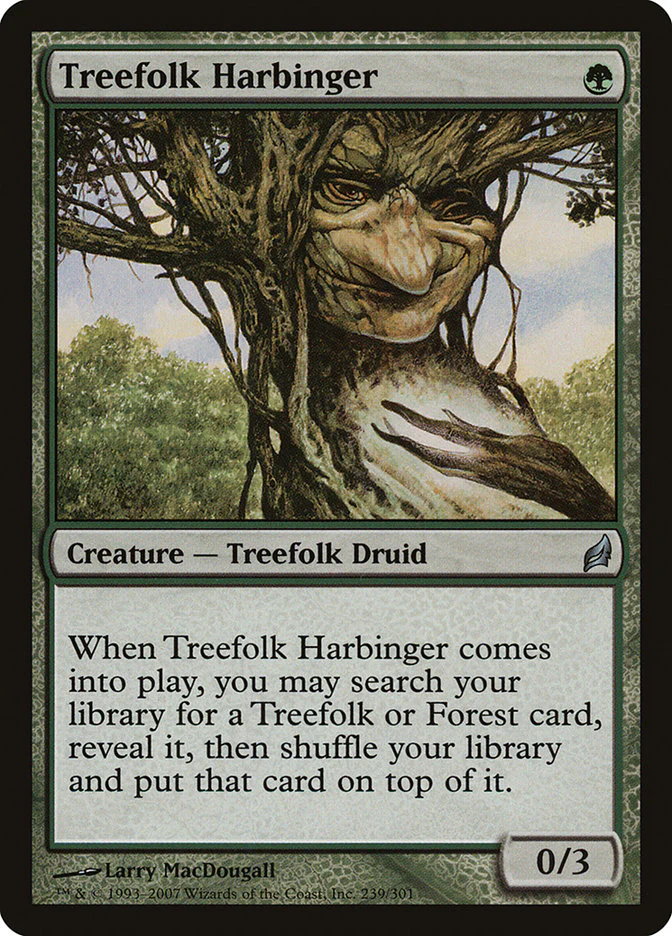 Treefolk Harbinger 239/301 (Lorwyn)