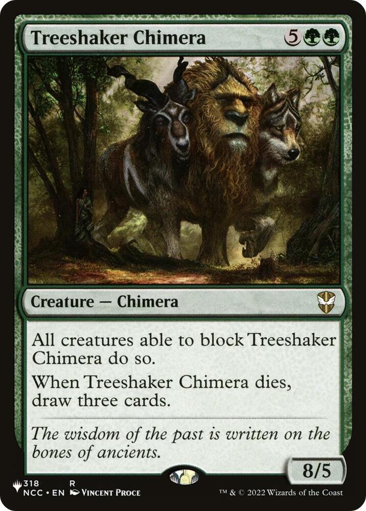 Treeshaker Chimera NCC-318/5075 (The List Reprints)