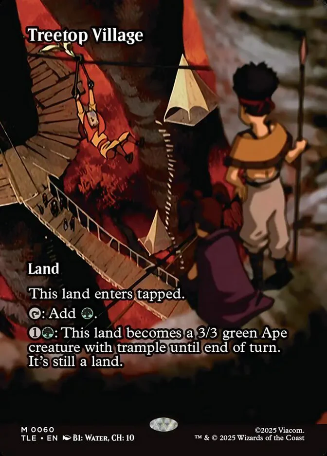 Treetop Village 60/317 (Avatar: The Last Airbender: Eternal-Legal)  - Borderless Foil