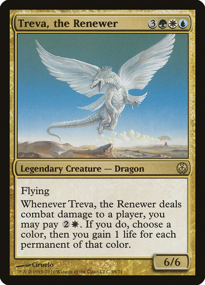 Treva, the Renewer 49/71 (Duel Decks: Phyrexia vs. the Coalition)