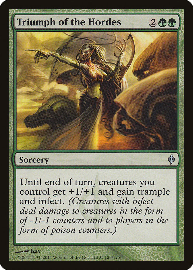 Triumph of the Hordes 123 (New Phyrexia)  - Foil