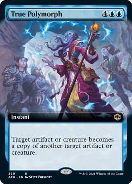 True Polymorph Extended Art 369/281 (Adventures in the Forgotten Realms)