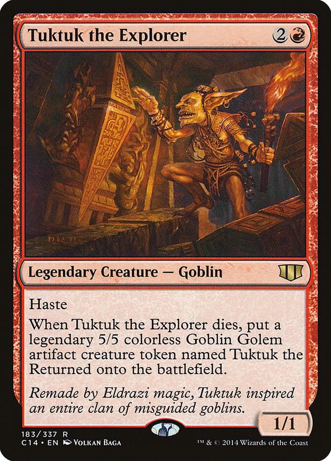 Tuktuk the Explorer 183/337 (Commander 2014)