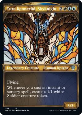 Tura Kennerud Skyknight Textured Foil 364/281 (Dominaria United)  - Foil