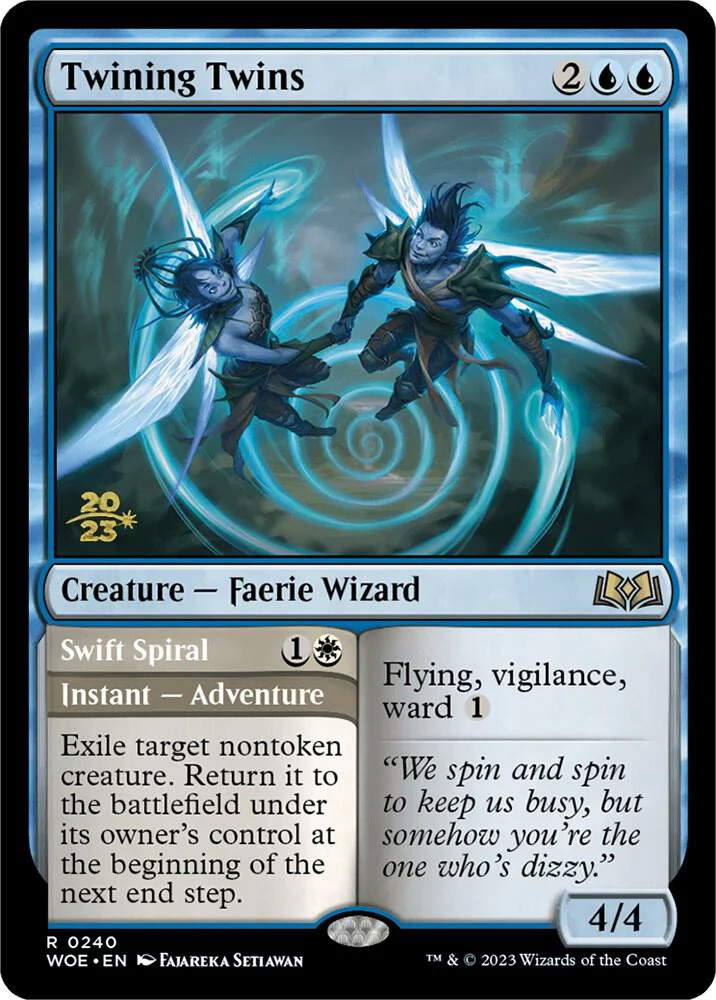 Twining Twins 240s/200 (Prerelease Cards)  - Foil