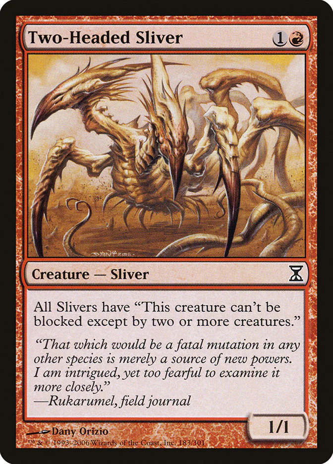 Two-Headed Sliver 183/301 (Time Spiral)