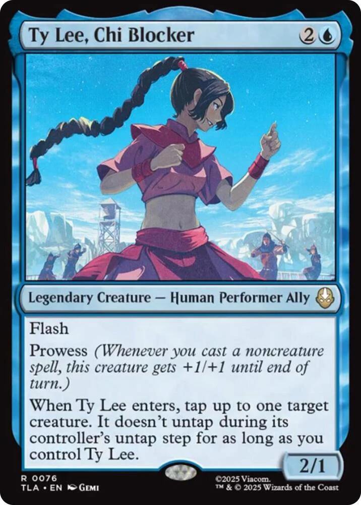 Ty Lee, Chi Blocker 76 (Avatar: The Last Airbender)  - Foil