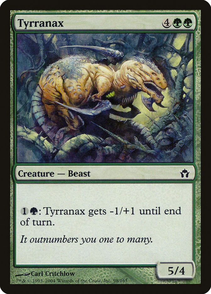 Tyrranax 98/165 (Fifth Dawn)  - Foil