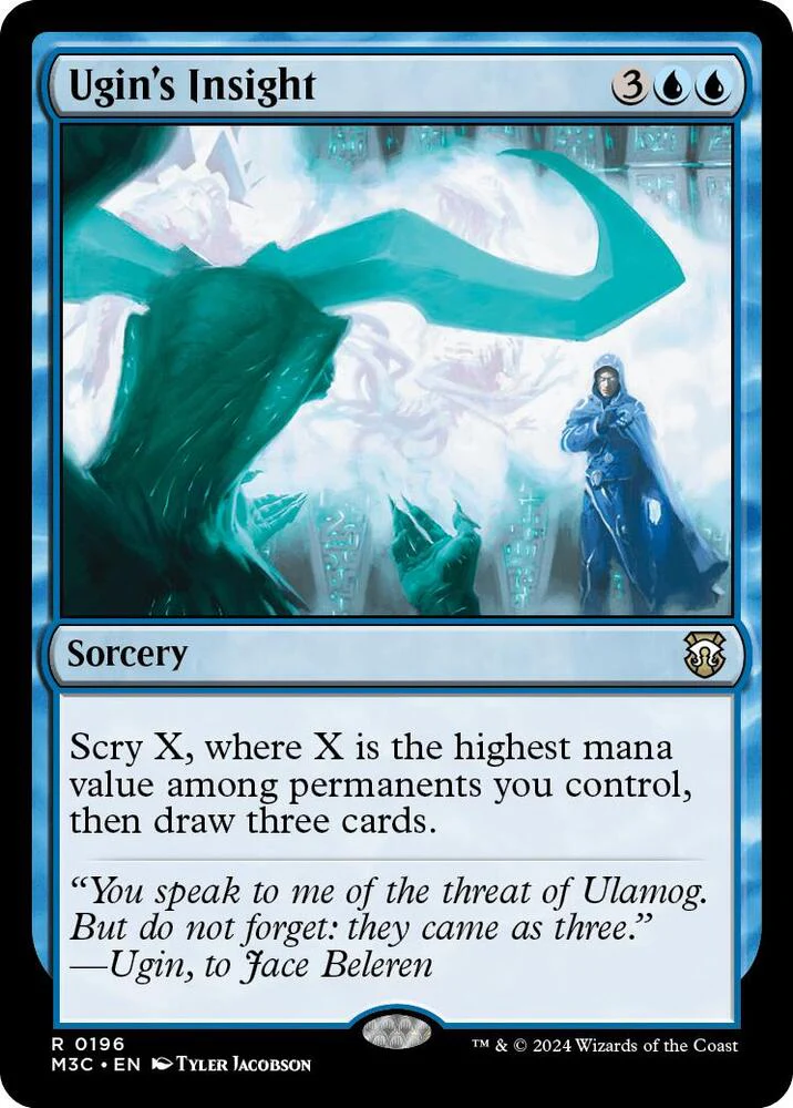 Ugin's Insight 196/411 (Commander: Modern Horizons 3)