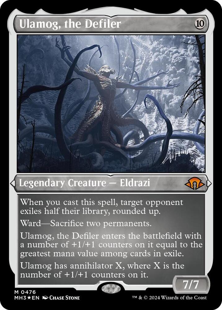 Ulamog, the Defiler 476/319 (Modern Horizons 3)  - Etched Foil