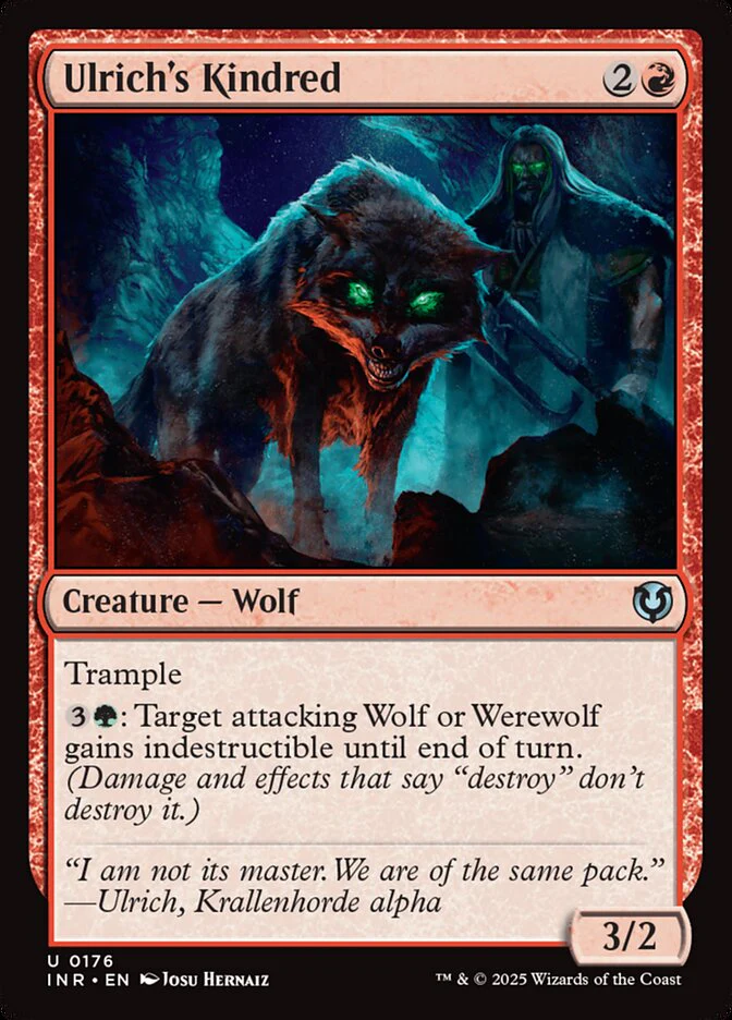 Ulrich's Kindred 176 (Innistrad Remastered)  - Foil