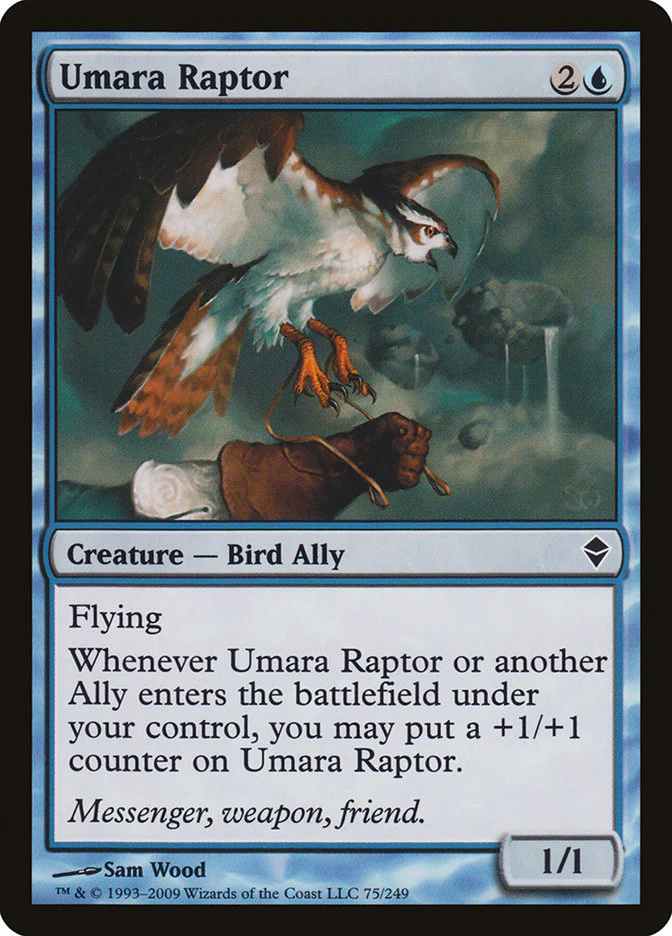 Umara Raptor 75/249 (Zendikar)