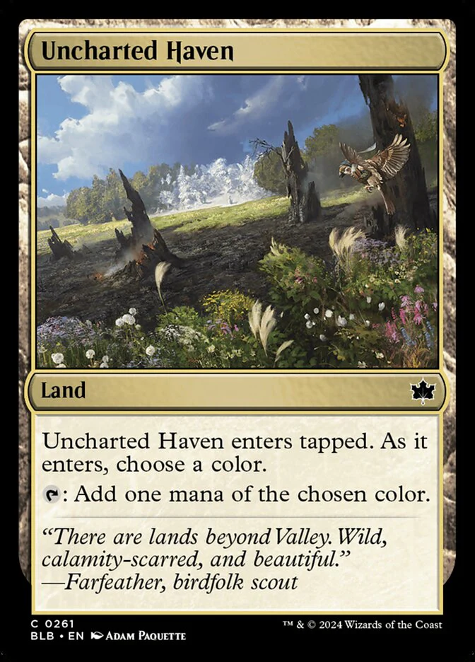 Uncharted Haven 261/281 (Bloomburrow)