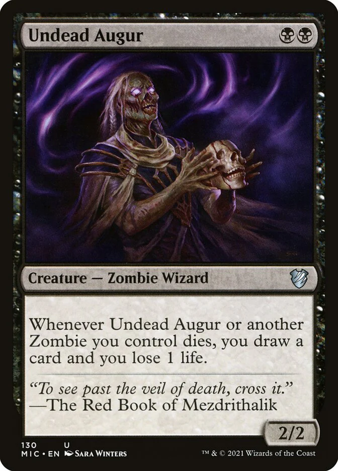 Undead Augur 130/38 (Commander: Innistrad: Midnight Hunt)