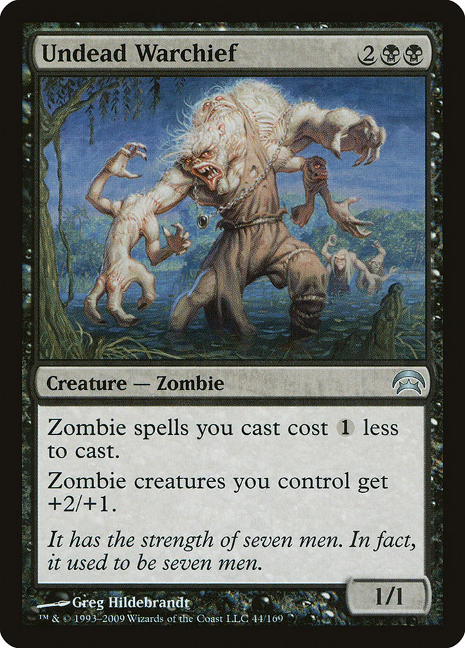 Undead Warchief 44/169 (Planechase)