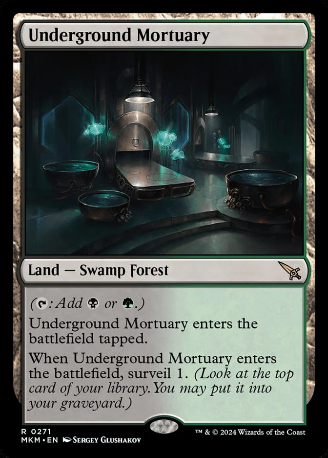 Underground Mortuary 271/286 (Murders at Karlov Manor)
