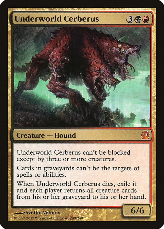 Underworld Cerberus 208/249 (Theros)