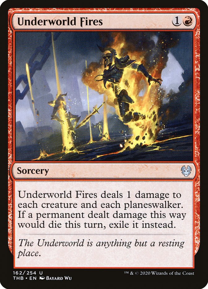 Underworld Fires 162/254 (Theros Beyond Death) - Foil
