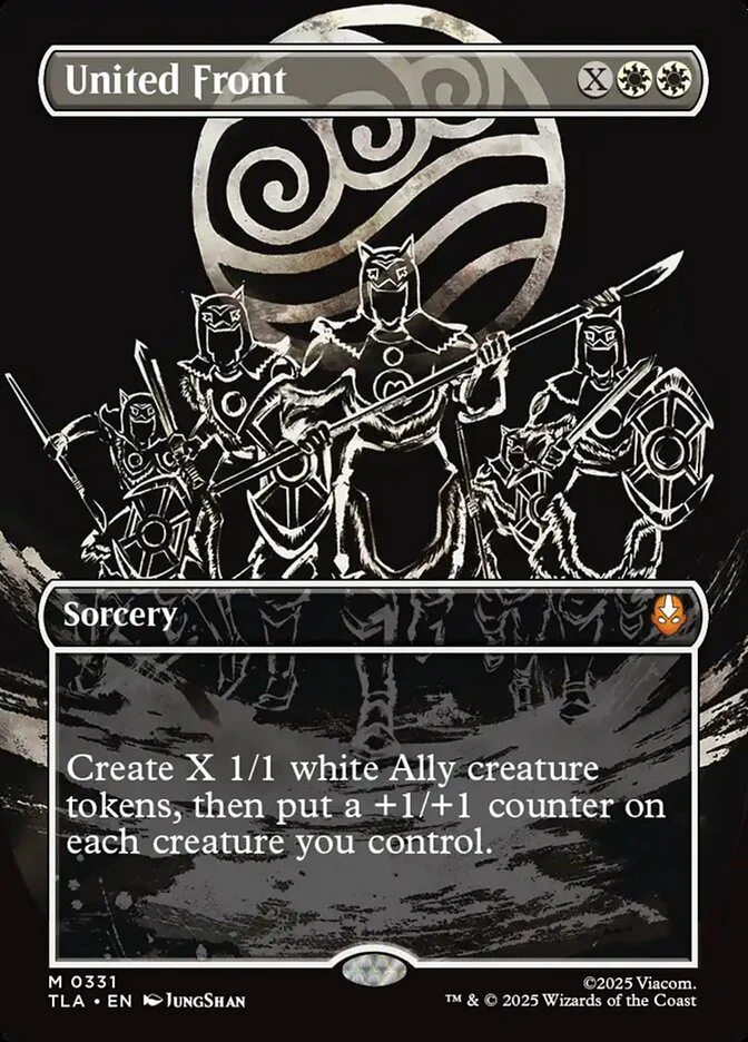 United Front  331 (Avatar: The Last Airbender)  - Borderless Foil