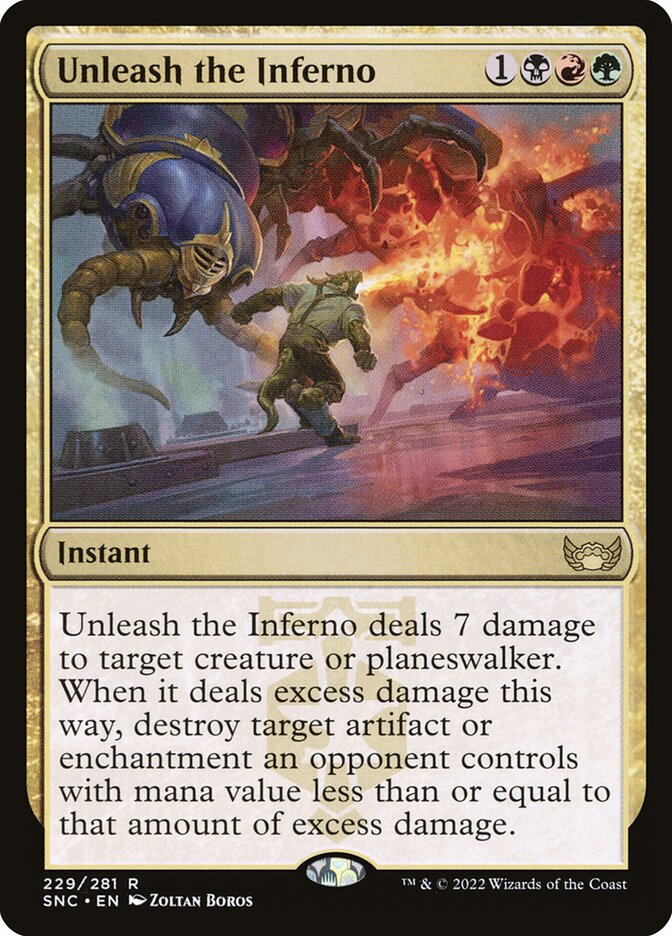 Unleash the Inferno 229/281 (Streets of New Capenna)
